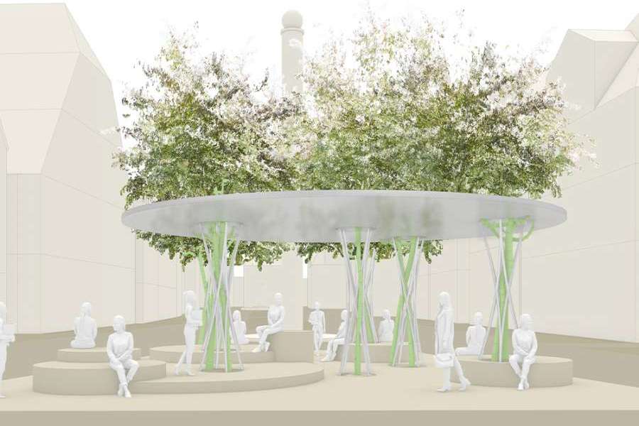 Baubotanischer Markplatz Schwäbisch Gmünd